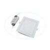 Panel Embutir Cuadrado Calido 24 W. Baw