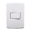 Módulo Interruptor Blanco Silight Pulsador 1 Modulo 10a Stg