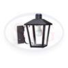 Farol Trapezoidal FijacionEsquinero Negro Micr