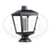 Farola De Jardin Base P/PilarNegro Micro S Justo
