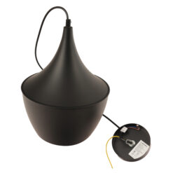 Colgante Beat Fat Alum E27 Ng-Mate Leuk h:300mm D:230mm