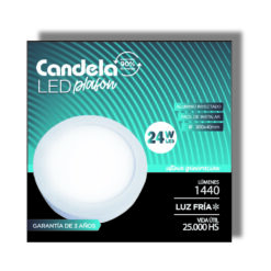 Panel Aplicar Redondo Frio24 W. Candela