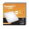 Panel Aplicar Cuadrado Calido 24 W. Candela