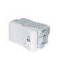 Pulsador 1P 220V 10A Jeluz Blanco Verona