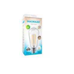 Bulbo St19 Filamento Mac 8W E27 Frio  Dim