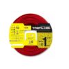 Rollo Cable Unipolar 1 mm C4 Trefilcon Rojo