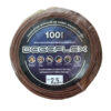 Rollo Cable Unipolar 2,5 mm C4 Degeflex Marron