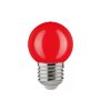 Lampara Led G45 E27 1W Rojo