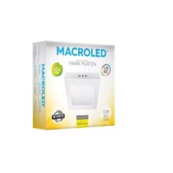 Panel Aplicar Cuadrado Calido 12 W. Macroled