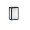 Farol Orient D/Pared 2 Luces 180X300 Negro