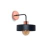 Aplique Base 1L Pan. 20cm COBR Con Negro San Justo