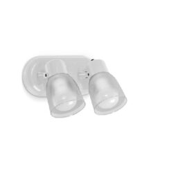 Aplique 2 Luces Base Oval Radi Blanco S.Justo