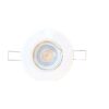 Spot PVC Embutir Movil Ø 93 Mm Blanco C/Zocalo Gu10
