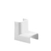 Accesorio Canal 20x10 Codo Interno Bco