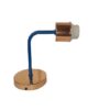Aplique Base Ø10 C/ Brz L Pant Ø20Cm Cobre Azul