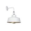 Aplique Pared Chapa 33cm C/Her Bco Micro Int Oro Ma