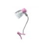 Velador Pinza C/Barral Rosa Tul Polic Lin Infant