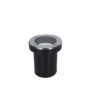 Luminaria Ext Piso Patoma GU10 Acero Leuk h:120mm A:100mm