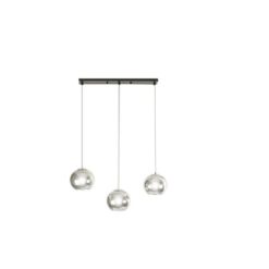 Colgante Tom Dixon Tri Vid E27x3 Leuk A:570mm Plata
