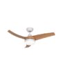 Ventilador Techo 421 C Bla Br/Madera Leuk 3 Aspas
