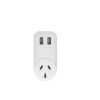 Enchufe C/2 USB 10A 250V AC110-230V Macroled