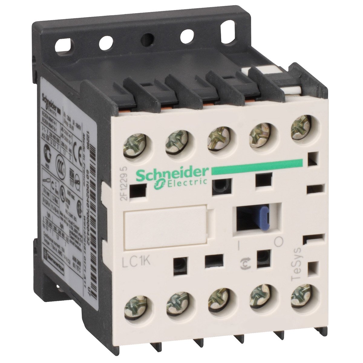 Lovato Minicontactor Tripolare AC3 12A 24V DC | BG1201D 1NC Per Impianti Industriali