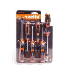 Juego 6 Destornilladores Ind Zelta