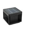 Aplique Led Solar Aluminio C+F 200x200x101mm Bael