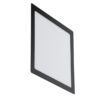 Panel Embutir Cuadrado Calido 12 W. Trefi Negr