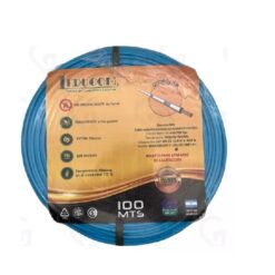 Rollo Cable Unipolar 1,5 mm C4 Leducom Celeste