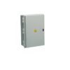 Gab Plas Ext 430x280x150mm C/Cerr Pta Gris Supe
