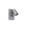 Aplique Base Rec 1 Luz 11X15 C/Liso Acero S.Justo