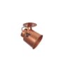 Cabezal 1 Luz E27 Cobre Mate Ø16Cm San Justo