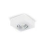 Spot Semiemb Cuad 1 Luz Blanco 10cmx10cmx4cm SJusto