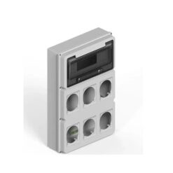 Caja IP65 P/12 Polos DIN +2Mod P/6 Tom Encap Genrod