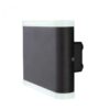 Luminaria Exterior Orthog II Negro Al/V 2x6W Leuk