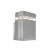 Luminaria Exterior Exo I Alum Vid GU10 Gr Leuk h:160mm A:105mm
