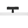 Aplique Tubo Dif Negro 6W 302mm P/Riel Magn Skyline