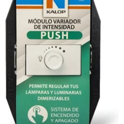 Variador Interruptor Push Blanco Kalop