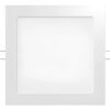 PANEL DE EMBUTIR CUADRADO FRIO PECUF 12W CANDELA