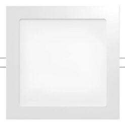 PANEL DE EMBUTIR CUADRADO FRIO PECUF 12W CANDELA