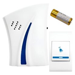 Pack x 20 uds. Timbre Inalámbrico Exterior Cuadrado Candela 7278