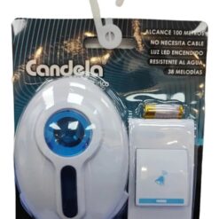 Pack x 20 uds. Timbre Inalámbrico Exterior Redondo Candela 7279